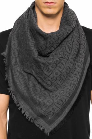 Logo-embroidered scarf, zdjęcie 2 Logo-embroidered scarf od Dsquared2